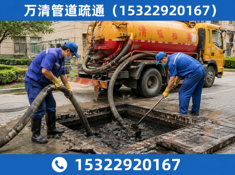 花都区广州管道疏通展示图